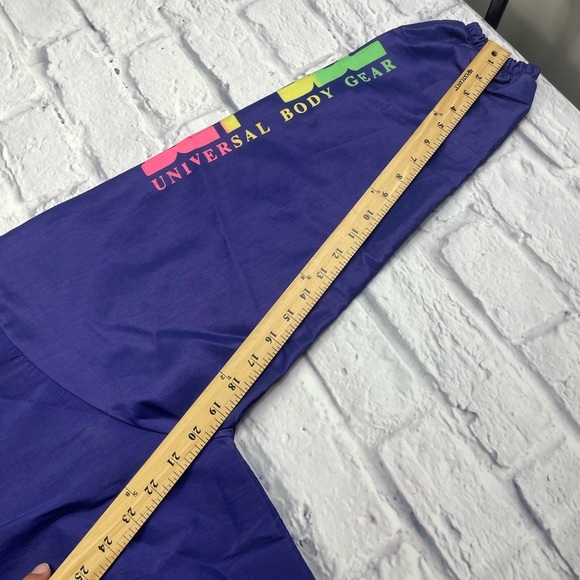 Vtg 90’s Surfside Universal Body Gear Fluorescent Purple Beach Windbreaker Sz XL - Picture 6 of 8